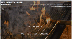 Desktop Screenshot of northernstarhotel.com.au